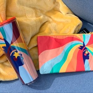 Starbucks Pride Glitter Siren Tumbler & Pouch